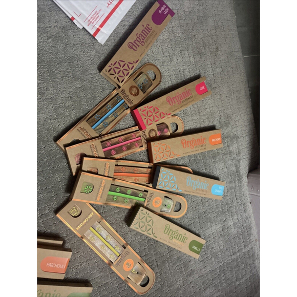 Organic Goodness Other - 10 Piece Set Incense And Burner 5 Scents Plus 5 Burners Brand New Organic